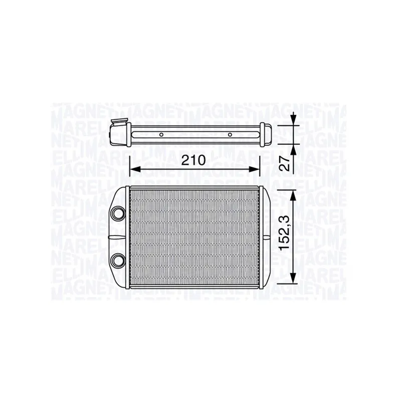 Système de chauffage MAGNETI MARELLI 350218332000