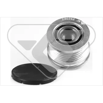Poulie roue libre, alternateur HUTCHINSON DB0252