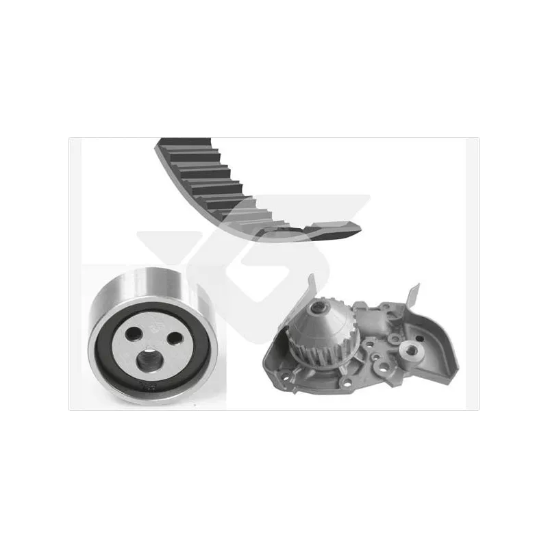 Pompe à eau + kit de courroie de distribution HUTCHINSON KH07WP28