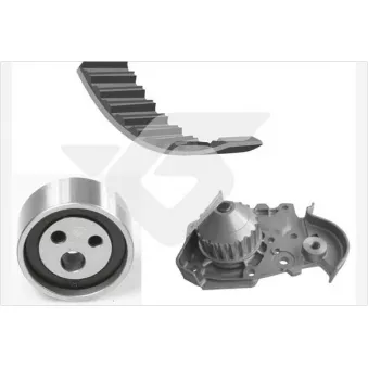 Pompe à eau + kit de courroie de distribution HUTCHINSON KH07WP29