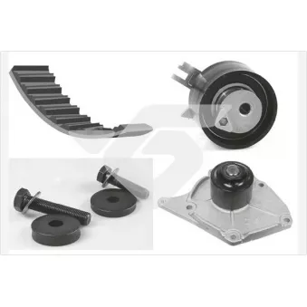 Pompe à eau + kit de courroie de distribution HUTCHINSON KH101WP45