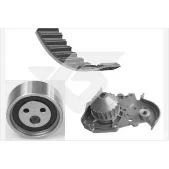 Pompe à eau + kit de courroie de distribution HUTCHINSON KH127WP29