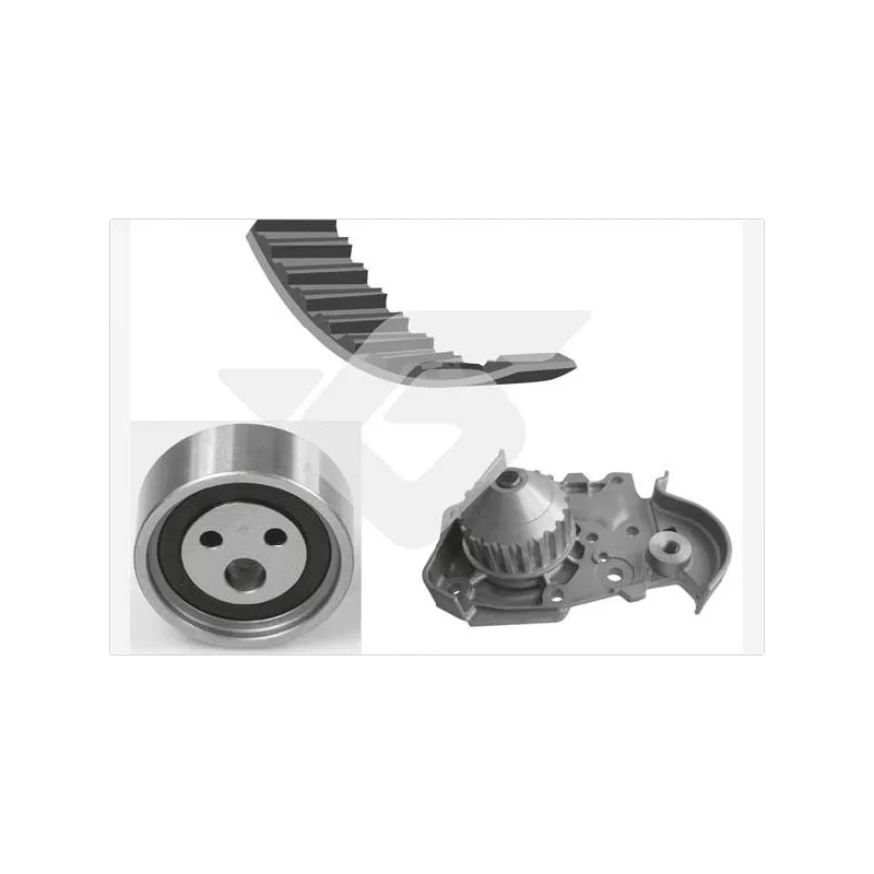 Pompe à eau + kit de courroie de distribution HUTCHINSON KH127WP29