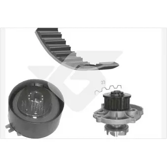 Pompe à eau + kit de courroie de distribution HUTCHINSON KH139WP39