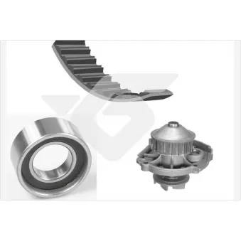 Pompe à eau + kit de courroie de distribution HUTCHINSON KH146WP23