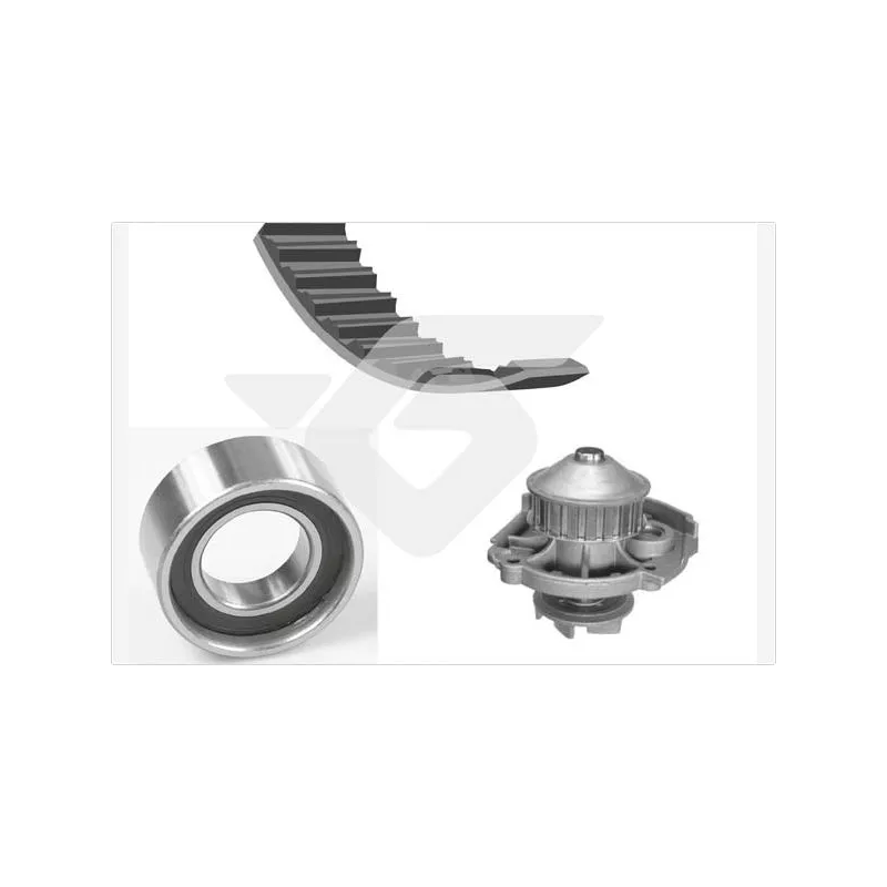 Pompe à eau + kit de courroie de distribution HUTCHINSON KH146WP23