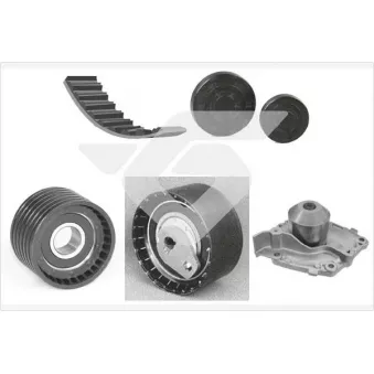 Pompe à eau + kit de courroie de distribution HUTCHINSON KH149WP55
