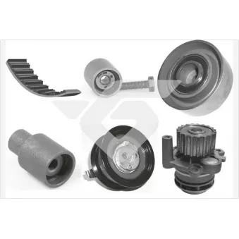 Pompe à eau + kit de courroie de distribution HUTCHINSON KH160WP52