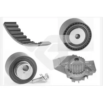 Pompe à eau + kit de courroie de distribution HUTCHINSON KH189WP31