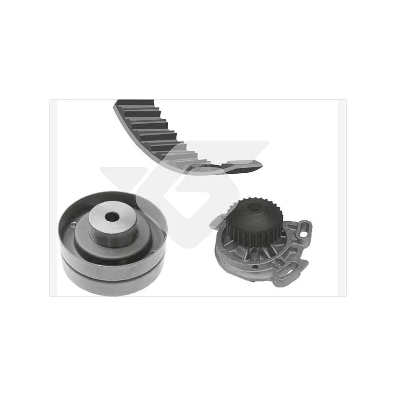 Pompe à eau + kit de courroie de distribution HUTCHINSON KH213WP08