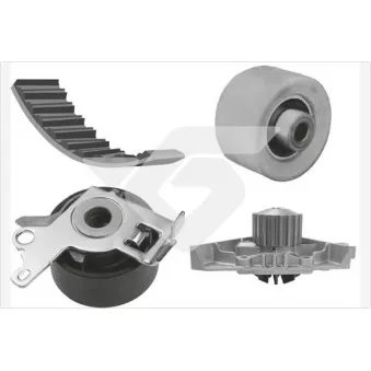 Pompe à eau + kit de courroie de distribution HUTCHINSON KH227WP47
