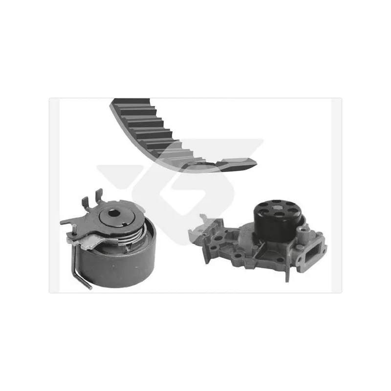 Pompe à eau + kit de courroie de distribution HUTCHINSON KH236WP65
