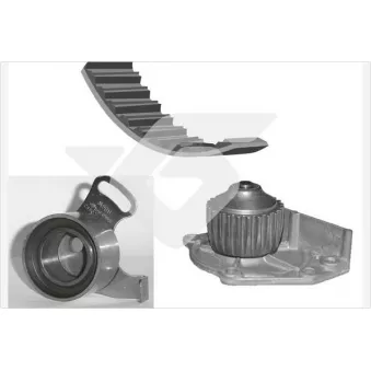 Pompe à eau + kit de courroie de distribution HUTCHINSON