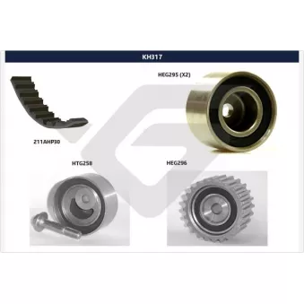 Kit de distribution HUTCHINSON KH317