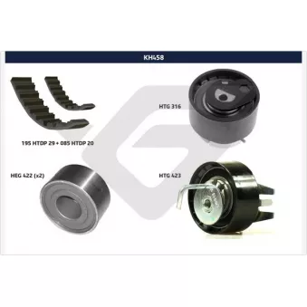 Kit de distribution HUTCHINSON KH458