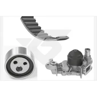 Pompe à eau + kit de courroie de distribution HUTCHINSON KH48WP34
