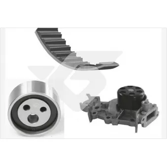 Pompe à eau + kit de courroie de distribution HUTCHINSON KH48WP65