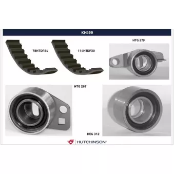 Kit de distribution HUTCHINSON KH499