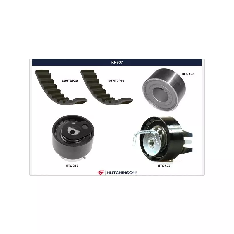 Kit de distribution HUTCHINSON KH507