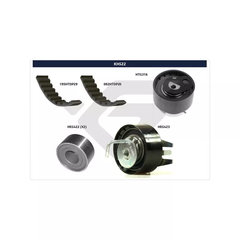 Kit de distribution HUTCHINSON KH522