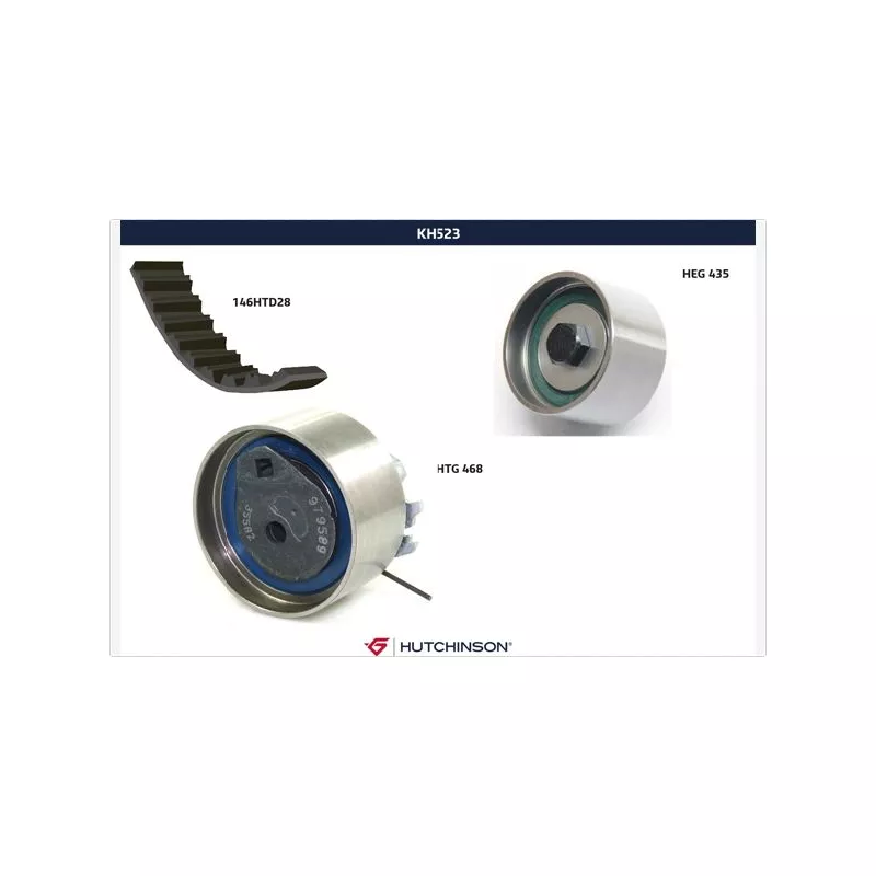 Kit de distribution HUTCHINSON KH523