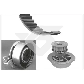 Pompe à eau + kit de courroie de distribution HUTCHINSON KH60WP41
