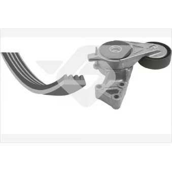 Jeu de courroies trapézoïdales à nervures HUTCHINSON KHV108