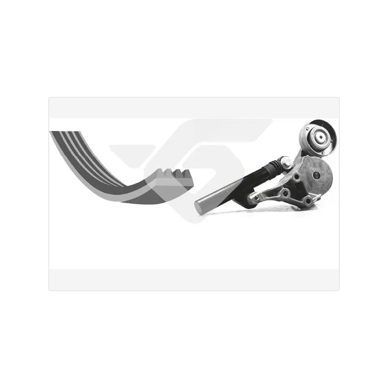 Jeu de courroies trapézoïdales à nervures HUTCHINSON KHV109