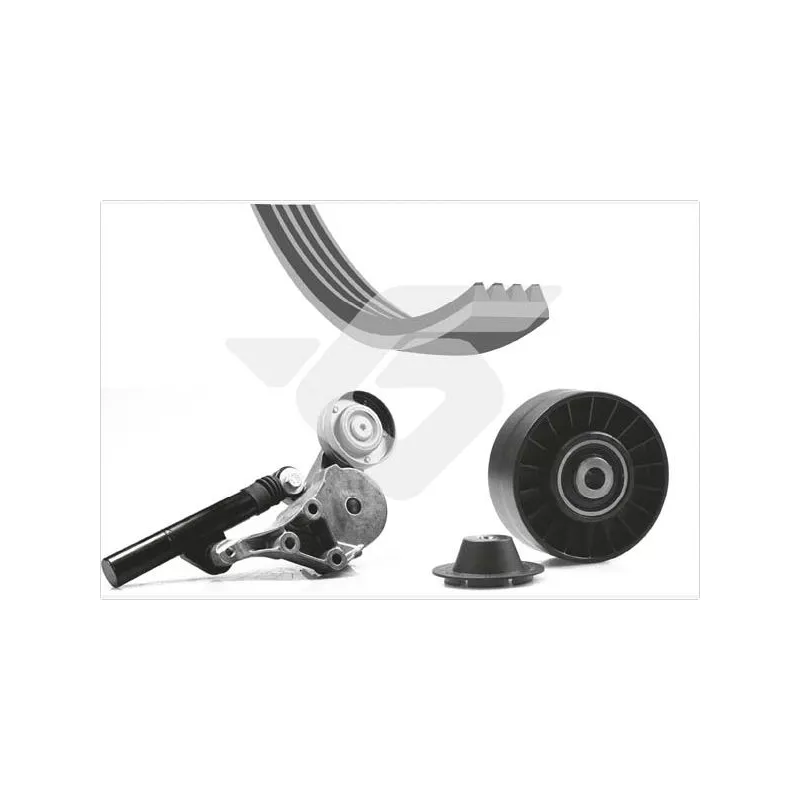 Jeu de courroies trapézoïdales à nervures HUTCHINSON KHV110