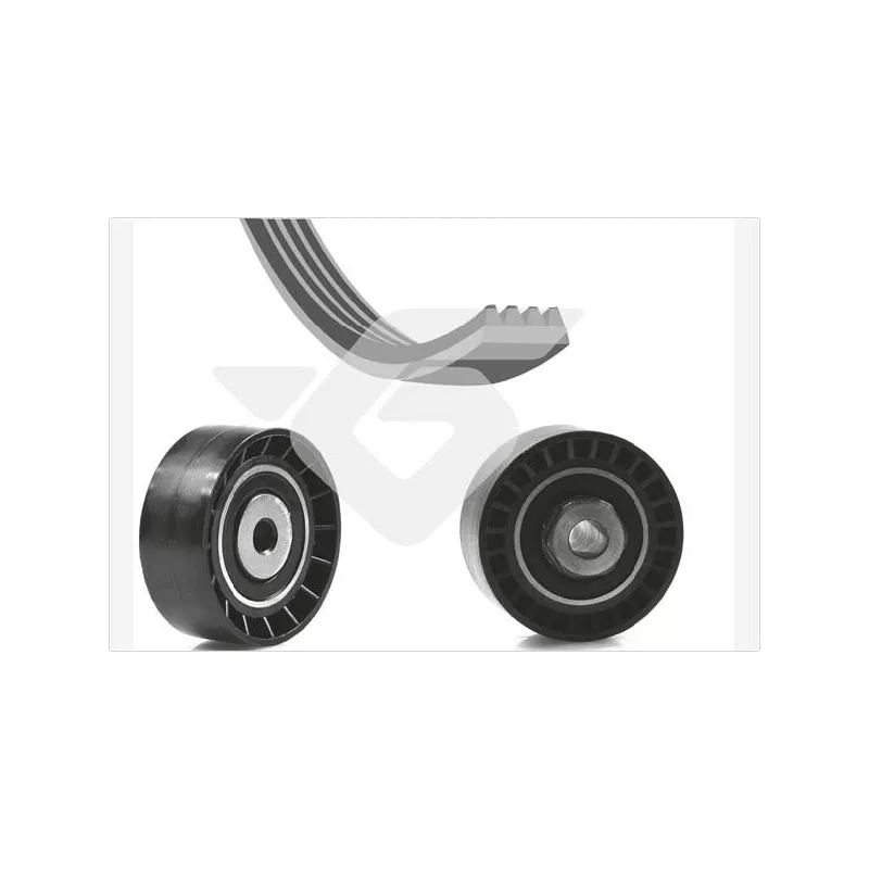 Jeu de courroies trapézoïdales à nervures HUTCHINSON KHV151
