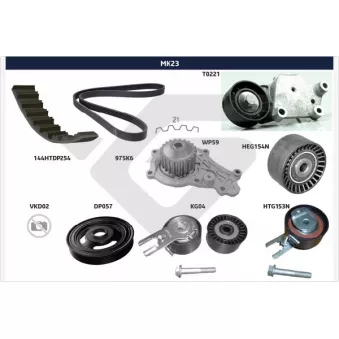 Kit de distribution HUTCHINSON MK23