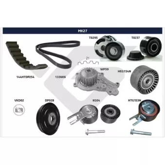 Kit de distribution HUTCHINSON MK27