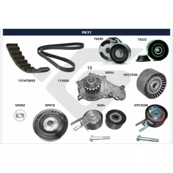 Kit de distribution HUTCHINSON MK31