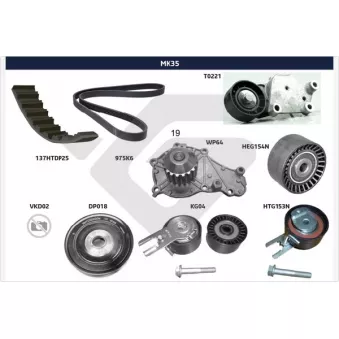 Kit de distribution HUTCHINSON MK35