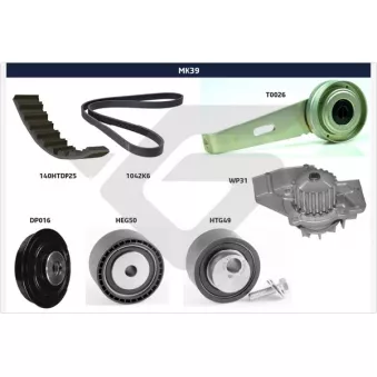 Kit de distribution HUTCHINSON MK39