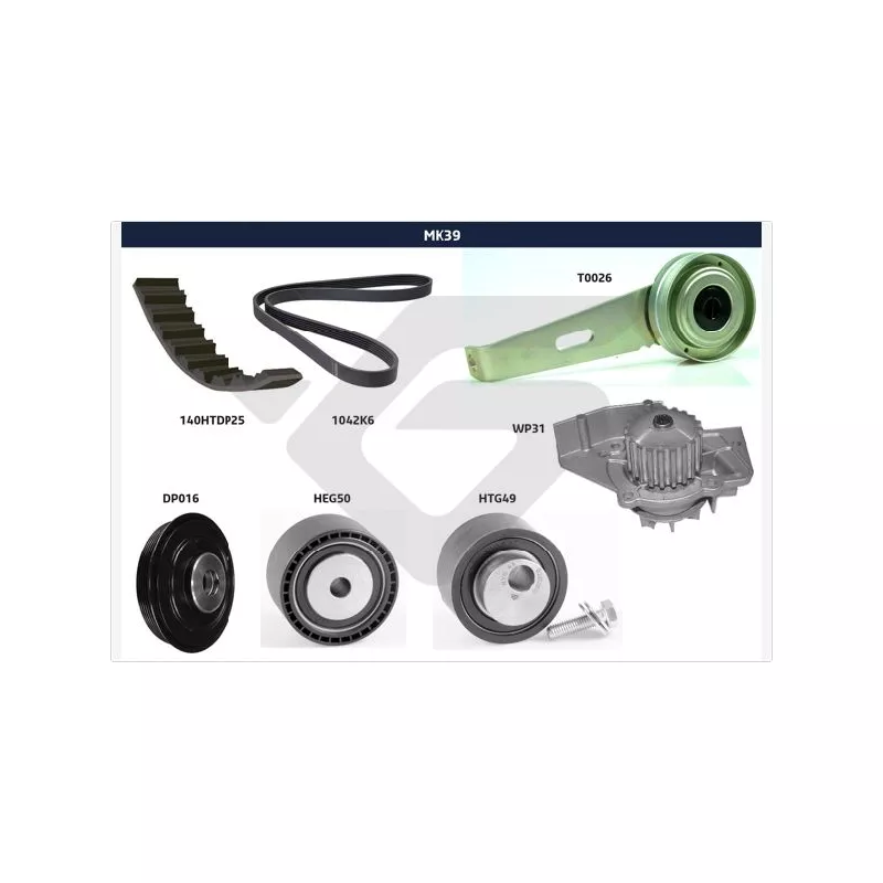 Kit de distribution HUTCHINSON MK39