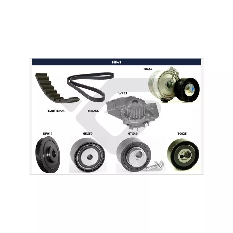 Kit de distribution HUTCHINSON MK41