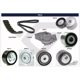Kit de distribution HUTCHINSON MK44