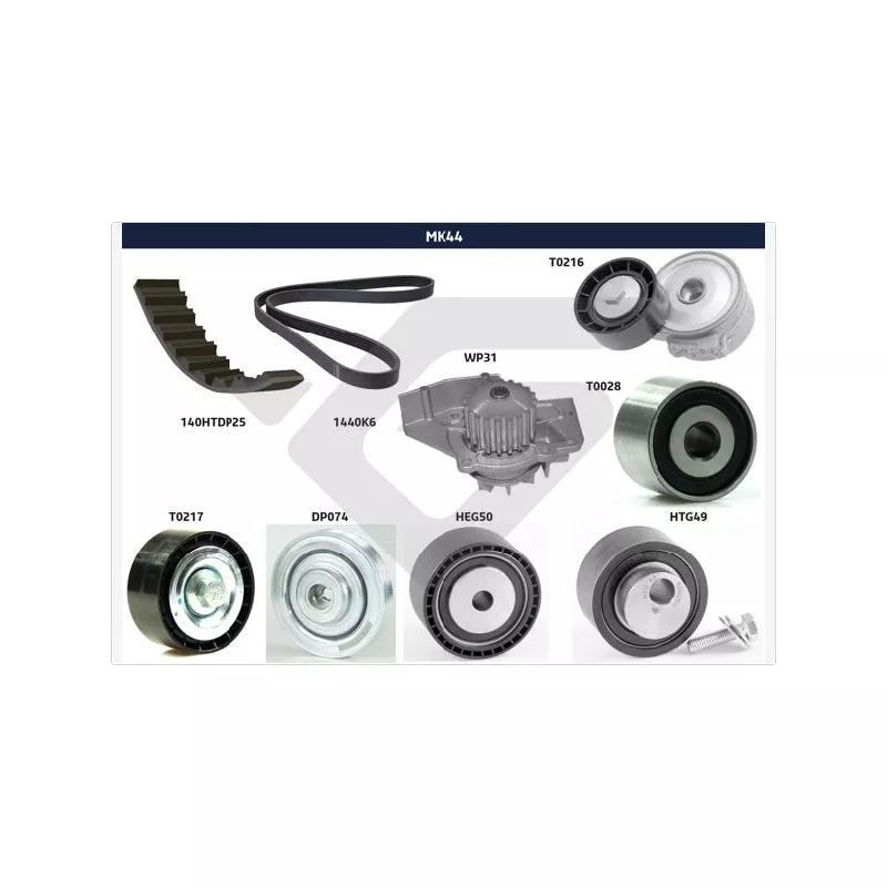 Kit de distribution HUTCHINSON MK44
