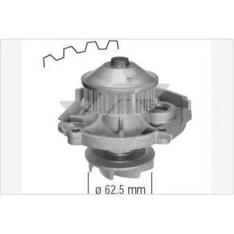Pompe à eau HUTCHINSON WP40