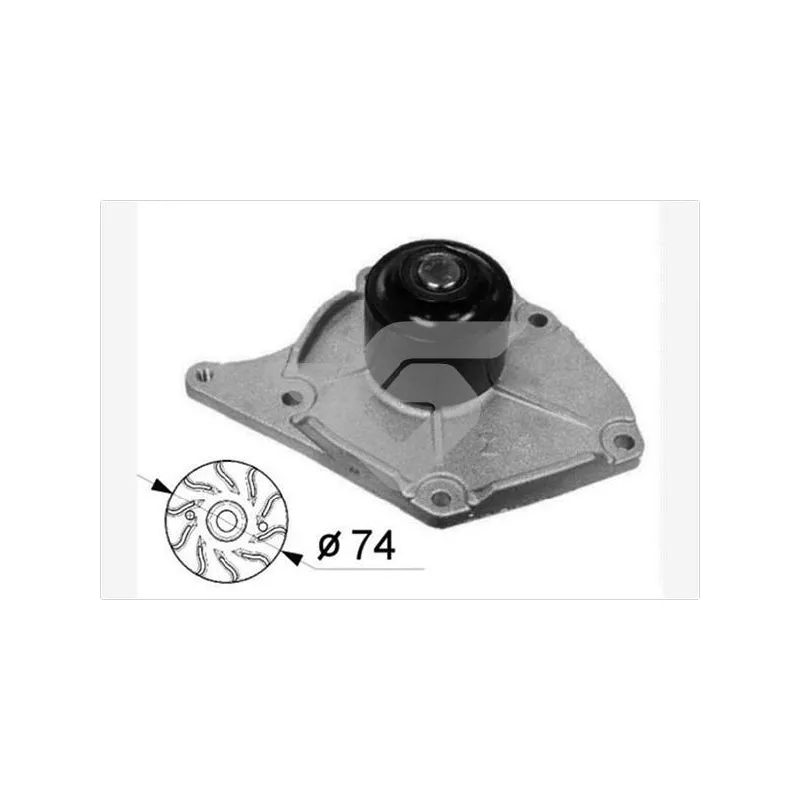 Pompe à eau HUTCHINSON WP63