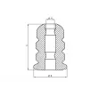 Butée élastique, suspension TEDGUM 00216723 - Visuel 3