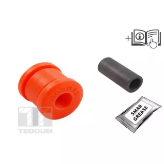 Suspension, barre Panhard TEDGUM 00287933