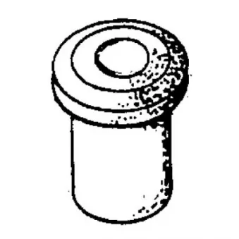Coussinet de palier, ressort à lames TEDGUM 00391567