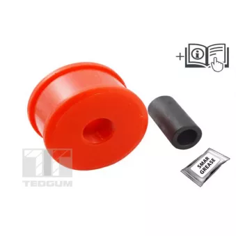Suspension, corps de l'essieu TEDGUM 00417997