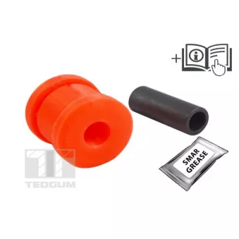 Silent bloc de suspension (train avant) TEDGUM TED11074