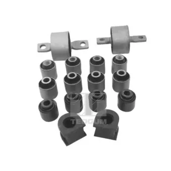 Jeu de coussinets, corps de l'essieu TEDGUM TED27238