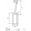 Balais, alternateur AS-PL AB6004 - Visuel 2