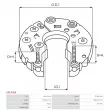 Pont de diodes, alternateur AS-PL ARC0004 - Visuel 3