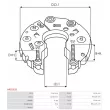 Pont de diodes, alternateur AS-PL ARC0029 - Visuel 3